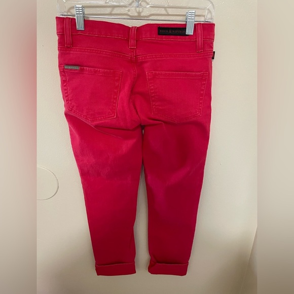 ✨Women’s Rock & Republic Red Jeans Size 2 - Picture 9 of 14